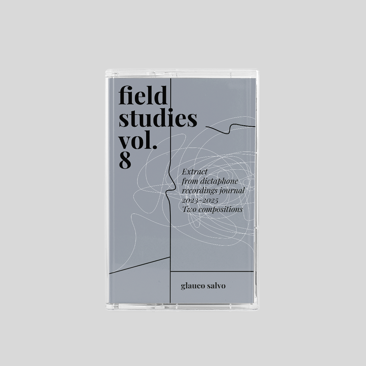 field studies vol.8 cassette's cover